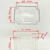 Bomba de aceite para máquina herramienta caja de aceite depósito de aceite capacidad 0.5 litros 1 litro 1.5 litros 2 litros 3 litros 4 litros caja de aceite transparente de plástico accesorios