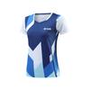 2022 Yuni Nueva ropa de bádminton para hombre y mujer, ropa deportiva de manga corta, camiseta de bádminton, ropa de competición 3686