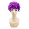 Aplique de Cabelo Falso com Cabelo Cacheado, Aplique de Cabelo Grande, Peruca Afro Falsa Grande, Peruca Leque