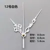 Reloj de Punto de Cruz DIY Reloj de Aguja Reloj de Cuarzo Aguja Accesorios para Reloj de Pared Hecho a Mano Metal Segundero