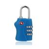 Cadeado de senha alfândega TSA Cadeado pequeno para zíper de mala TSA338 Armário de academia Cadeado de alfândega ABS Cadeado de mala