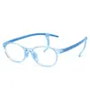 Nuevas Gafas Anti-Luz Azul para Niños, Monturas Simples de Myopía Tr90 para Estudiantes, Monturas de Gafas Suaves para Hombres y Mujeres, Venta al por Mayor desde el Fabricante