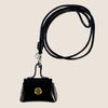 Bolsa de almacenamiento para gafas de sol retro de cuero transfronteriza, collar colgante, cadena de gafas de nicho de lujo ligero, almacenamiento de auriculares, monedero