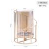 Estilo europeu de luz de luxo decoração de castiçal de ferro sala de estar mesa de jantar de luxo high-end vela de ferro decoração vela adereços de jantar