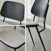 Cadeira de Jantar Moderna Simples Casa Alta Qualidade Sem Braços Encosto Cadeira Mesa de Jantar e Cadeira Quarto Mesa de Estudo Tamborete Cadeira de Lazer