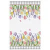 Paño de Cocina de Girasol Transfronterizo para Primavera y Verano, Engrosado, Absorbente, Desengrasante, Decoración del Hogar