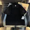 Camisa Polo de Alta Gama Camiseta de Manga Corta para Hombre Verano Holgada Estilo Coreano Moderna Waffle Cuello Camisa Pulóver de Media Manga
