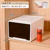 Caja de almacenamiento de medicamentos transparente tipo cajón para uso doméstico, organizador de escritorio para artículos varios, joyas y juguetes, apilable y personalizable