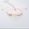 Pulsera de Concha Turquesa de Colores Nuevos Bohemia Transfronteriza Europea y Americana Estrella de Mar Playa Viento Marino Tejida a Mano para Mujer