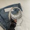 Bolso Acrílico Transfronterizo para Mujer 24 Nuevo Bolso de Mano de Cena de Moda Europea y Americana Nicho de Comercio Exterior Bolso Cruzado Acrílico