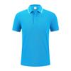 Camisa polo personalizada, roupa de trabalho, logotipo impresso, equipe de verão personalizada, camisa cultural de manga curta, camisa publicitária, roupa de trabalho bordada