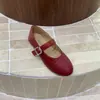 Zapatos Planos Estilo Chanel para Mujer, Nuevo Modelo 2026, Zapatos Mary Jane Tejidos de Cuero con Hebilla, Mocasines Estilo Mori
