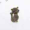 Zhuzi Nueva Aleación de Zinc Galvanizado Gato DIY Accesorios para Joyería Funda para Teléfono Móvil Materiales de Belleza Materiales DIY Hechos a Mano