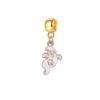Accesorios DIY de Halloween Calabaza Fantasma Pequeño Momia Dibujos Animados Colgante Llavero Pulsera Collar Accesorios Colgante