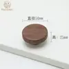 Atacado Puxador de Porta de Armário Madeira Maciça Puxador de Gaveta de Móveis Armário Puxador de Madeira Puxador de Madeira Cogumelo Buraco Único Estilo Tronco