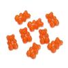 Accesorios de joyería DIY, cuentas de oso de color gelatina acrílica, material de cadena para teléfono móvil, pulsera multicolor opcional, cuentas sueltas al por mayor