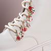 Hebillas para Zapatos de la Nueva Serie Navideña Transfronteriza Europea y Americana, Gorros de Navidad, Muletas de Muñeco de Nieve, Colgantes de Árbol de Navidad con Goteo de Aceite, Botas