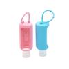 Productos de Silicona Personalizados Redondos Cubierta de Silicona para Gel Antibacterial Se Puede Moldear y Añadir con Logo Portátil Cubierta para Botella de Líquido Sin Lavado