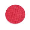 Tapete de Silicona Panal, Individual Redondo, Posavasos, Tapete Aislante para Platos, Protector de Mesa, Tapete para Olla, Tapete para Olla, Tapete para Freidora de 18 cm, 62 g