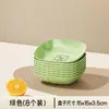 Plato de Dibujos Animados Lindo para Desechar Huesos con Alto Atractivo Estético, Plato Pequeño para Mesa de Comedor en Casa, Plato Duradero para Snacks, Plato para Frutas