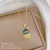 [Aço Titânio] Céu Estrelado Urso Tridimensional Luxo Leve Elegante Deslumbrante Colar Totalmente Cravejado Feminino Mais Fácil de Combinar Corrente para Clavícula Corrente de Aço Titânio