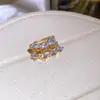 Presilha de orelha com franja de zircônia brilhante banhada a ouro 18k real, toque de luxo leve e de alta qualidade, presilha de osso de orelha sem furo, brincos simples para mulheres
