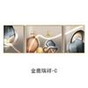 Pintura decorativa moderna con iluminación LED para sofá, fondo de pared, luminosa, para colgar en la pared, para dormitorio nórdico, mural de lujo, para sala de estar