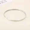 Anillo Liso de Acero Inoxidable Transfronterizo Multiespecificación Anillo Único Anillos Múltiples Apilados Superficie Esférica Chapado en Oro de 18K Ancho de 3.6 mm Pulsera de Acero de Titanio