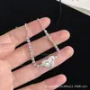 Estrellas Brillantes ~ Pulsera de Círculo de Circonita con Piedra Ojo de Gato para Mujer, Lujo Ligero Nicho Gama Alta Estudiante Mejor Amiga Joyería en Capas
