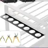 Amazon Rack de armazenamento de ferramentas elétricas de 4 camadas rack de ferramentas de hardware montado na parede rack de ferramentas de perfuração elétrica