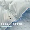 2026 Novo Ins Desenho Animado Fofo Um Lado Malha de Leite Algodão Um Lado Veludo de Feijão Calmante Colcha de Primavera Outono Colcha de Inverno Colcha