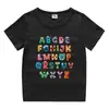 2026 Nova Roupa Infantil Verão Camiseta de Manga Curta para Meninos e Meninas Camiseta Base de Algodão Camiseta de Meia Manga para Bebê Top Infantil