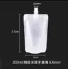 Bolsa con Boquilla de Papel de Aluminio Puro Bolsa Dispensadora de Líquidos de Agua Rica en Hidrógeno Bolsa Espesada para Leche de Soya Bolsa de Empaque para Llevar Cerveza Jugo Bebida