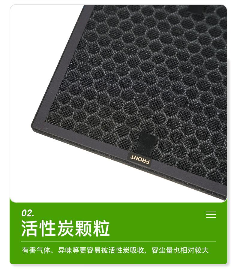 蜂窝孔颗粒状活性炭过滤器现货-详情4