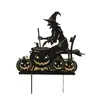 Decoraciones de Enchufe para Jardín de Brujas de Halloween Nuevas Transfronterizas, Artesanías de Resina Festivas