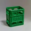 Caja de Almacenamiento de Baterías Apilable Estilo Marco de Cerveza Impresa en 3D para Baterías Aa, Aaa, 18650, 21700, 9V