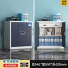 Gabinete de seguridad con huella dactilar engrosado, caja fuerte, gabinete metálico para documentos, gabinete bajo de archivo de oficina con cerradura de contraseña electrónica