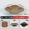 Vajilla de melamina, platos creativos para platos fríos, platos para snacks, platos de sangre de pato y res, tazones para callos, servicio de mesa para restaurantes de hot pot y barbacoa, platos de hielo seco