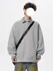 Camisa polo retro a cuadros estilo americano, nueva colección primavera/otoño para hombre, corte holgado, estilo preppy, conjunto para pareja, camiseta de manga larga