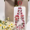 Auténticos Charms para Teléfono, Cadenas para Teléfono, Cuentas Cristalinas Pintadas a Mano, Serie Jugo Colorido Pop Mart, Accesorios de Lujo de Gama Alta para Teléfono