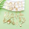 Amazon Más Vendido Nuevo Aleación de Oro Kc Colgante de Instrumento Musical Colgante Pulsera DIY Collar Accesorios de Joyería