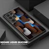 Funda de Teléfono Móvil para Hombre Estilo Ejecutivo de Lujo con Empalme de Madera Adecuada para Samsung S22/S23 Ultra Funda de Vidrio