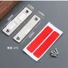 Succión Magnética sin Perforaciones para Puerta de Gabinete Ultra-delgada Fuerte Magnética Puerta Deslizante Succión de Puerta Invisible Armario Doble Succión Magnética de Gabinete Cajón Táctil Magnético Miniatura