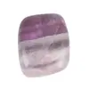Piedra Pulida de Fluorita de Color Natural Cristal Piedra Cruda Piedra Rodada Pulida Piedra de Yoga Paisajismo para Acuario Piedra Desmagnetizada Piedra de Aromaterapia