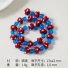 Champiñón Venenoso Murano Hecho a Mano Cuentas Esmaltadas Pulsera de Cuentas DIY Collar Pendientes Joyería Accesorios de Cuentas
