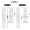 Adecuado para Applewatch S11 Apple Ultra3 Correa de Silicona Marina Hebilla Doble Correa Iwatch49Mm