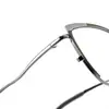Gafas Personalizadas de Nuevo Estilo que Cambian de Color con Filtro de Luz Azul, Montura Metálica Ojo de Gato, Monturas de Gafas de Moda Estilo Europeo y Americano Transfronterizo, Estilo Ins