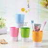 Imprimible LOGO Estilo Japonés Simple Creativo Taza para Pinceles Taza para Enjuague Bucal Taza para Beber Taza de Doble Color Taza para Pareja Almacenamiento