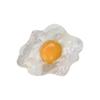 Posavasos de Silicona para Té, Tapete para Tazón, Tapete Aislante para Mesa de Comedor, Tapete Anti-Escaldaduras, Posavasos para Omelette, Posavasos para Huevo, Posavasos con Forma de Omelette