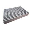Tampa de Ralo de Grelha de Aço Galvanizado de Alta Resistência para Plataforma de Passagem de Sala de Lavagem de Carros Placa de Grelha para Degraus, Grelha de Aço Soldada por Pressão